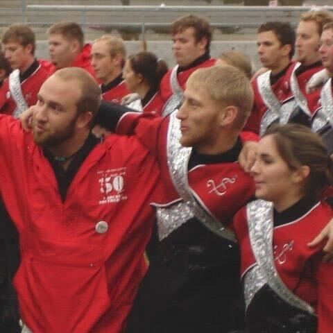 Graham Lewis on JSU drum line