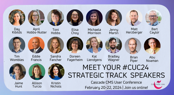 CUC24 - Strategic Speakers