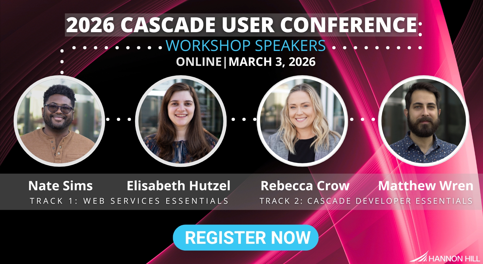 Nate Sims, Elisabeth Hutzel, Rebecca Crow and Matt