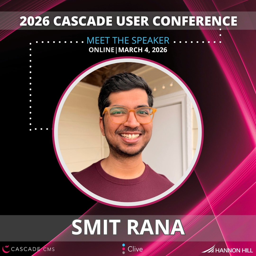 decorative picture of Smit Rana, CUC26 Speaker