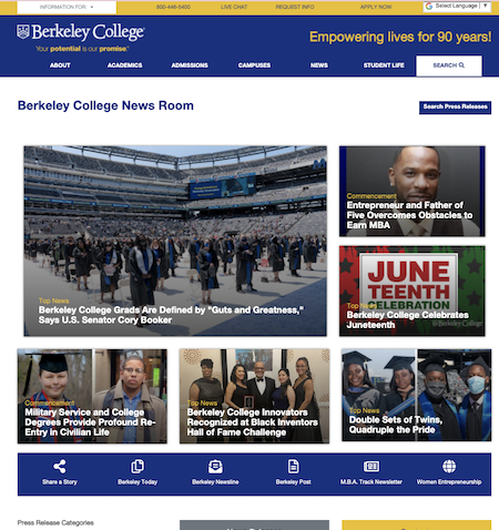 Berkeley College Newsroom