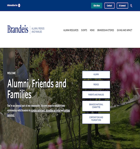Brandeis Alumni Site