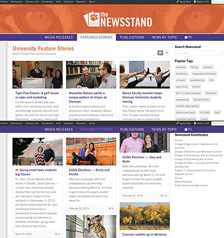 Clemson University Newsroom 1