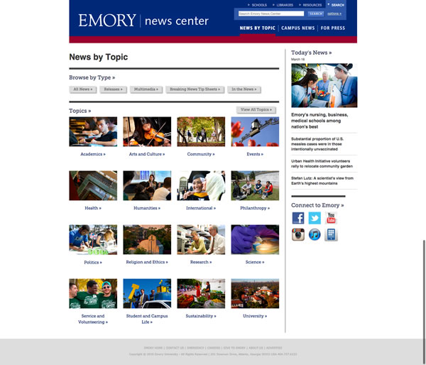 Emory University Newsroom