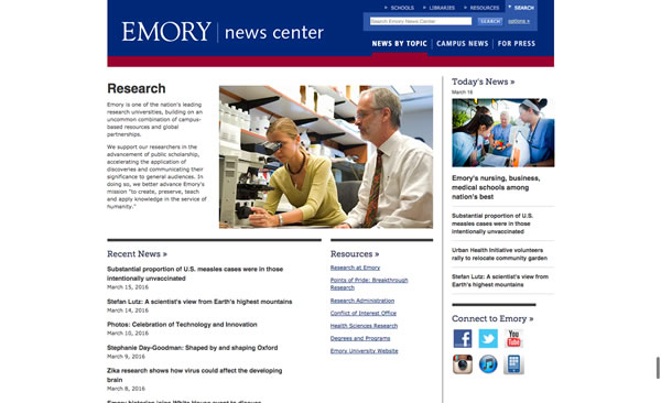Emory University Newsroom
