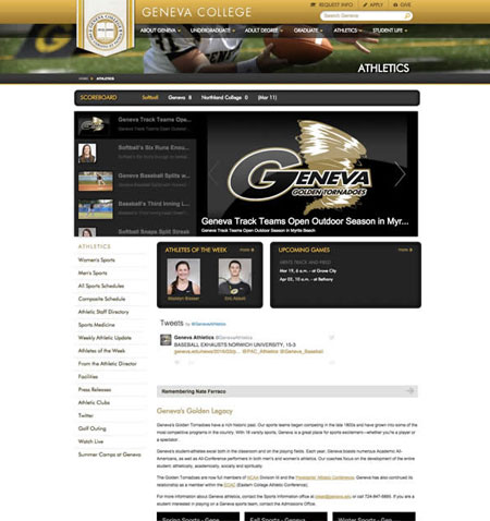 Geneva College Athletics