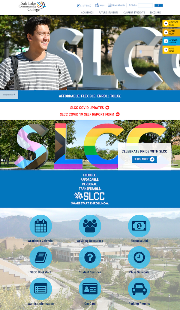 SLCC Responsive Website