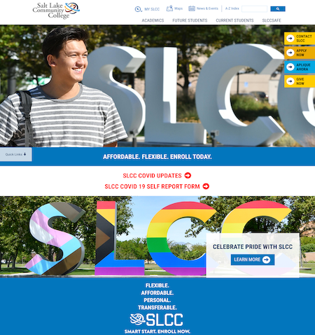 SLCC Responsive Website
