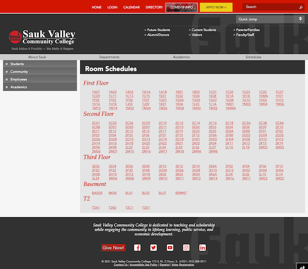 SVCC's integration with Banner