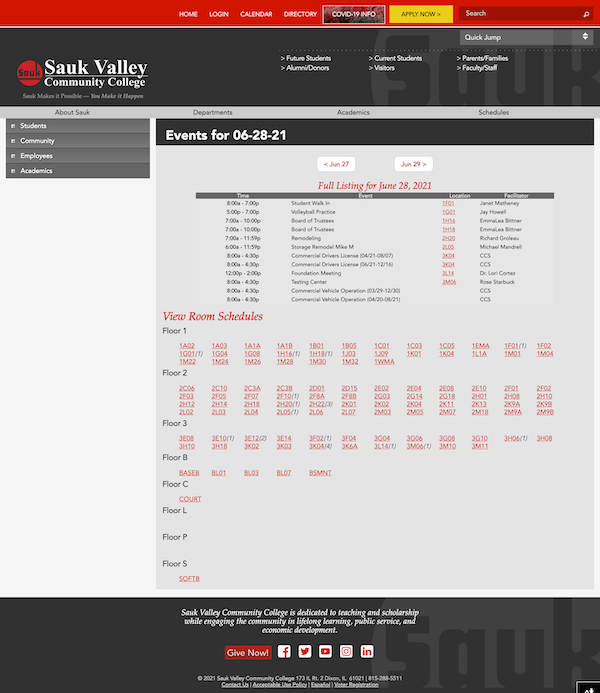 SVCC's integration with Banner