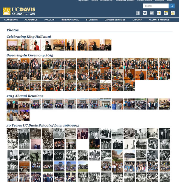 UC Davis' Flickr feed