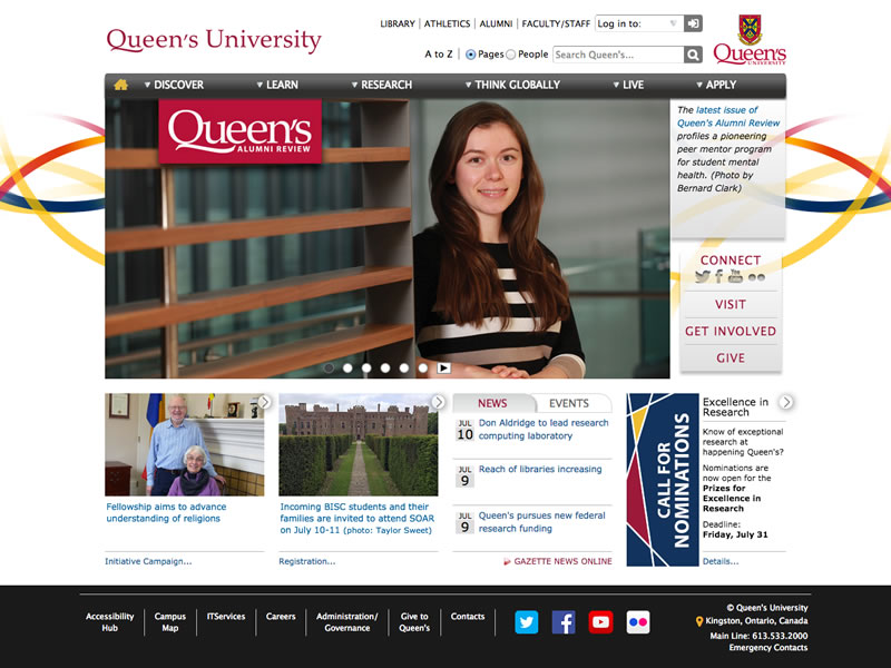 queens university example 1